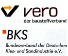 Logo Verband der Bau- und Rohstoffindustrie e. V., Bundesverband der Deutschen Kies- und Sandindustrie e. V.