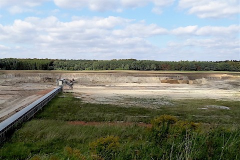 Banded clay pit from the Saalian complex/Hoher Fläming (2011)