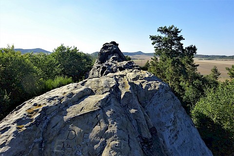 Further west: the Königstein (King’s Stone) near Westerhausen/Saxony-Anhalt (2016)