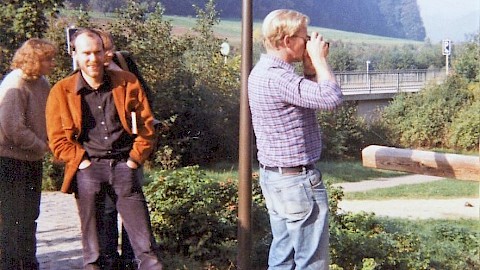 Excursion with Rolf Heinrich Meyer and Dr. Norbert Wilczewski (1984)