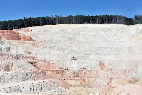 Quartzite quarry Saalburg near Friedrichsdorf/Hesse (2018)