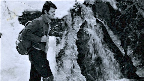 Stamatide on geological excursion in the Carpathians (1972)